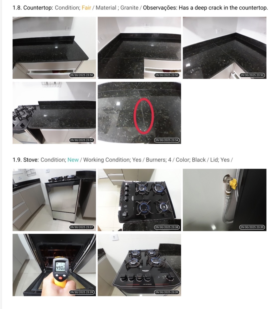 Complete and detailed inspections